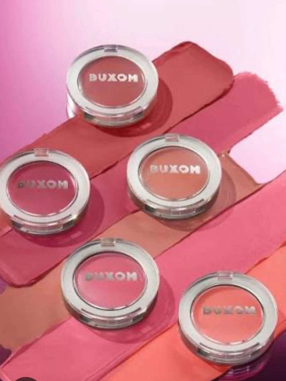 Buxom Plump Shot Collagen Cream Blush - Tickled Pink BNIB